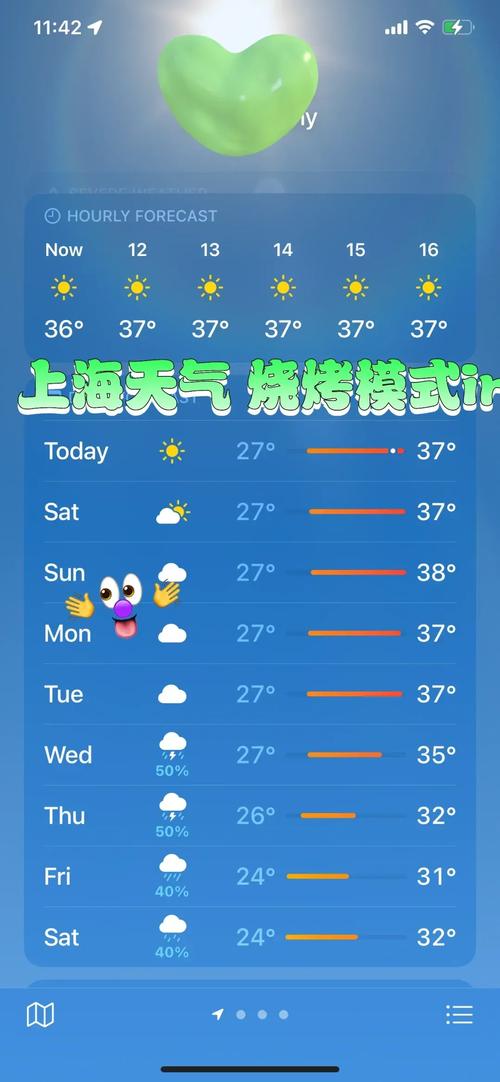 上海一周的天气预报-上海一周天气预报10天查询结果