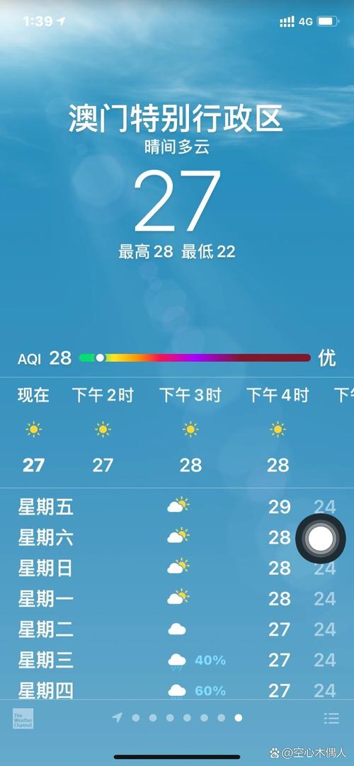 【澳门一周天气预报/澳门一周天气预报10天】