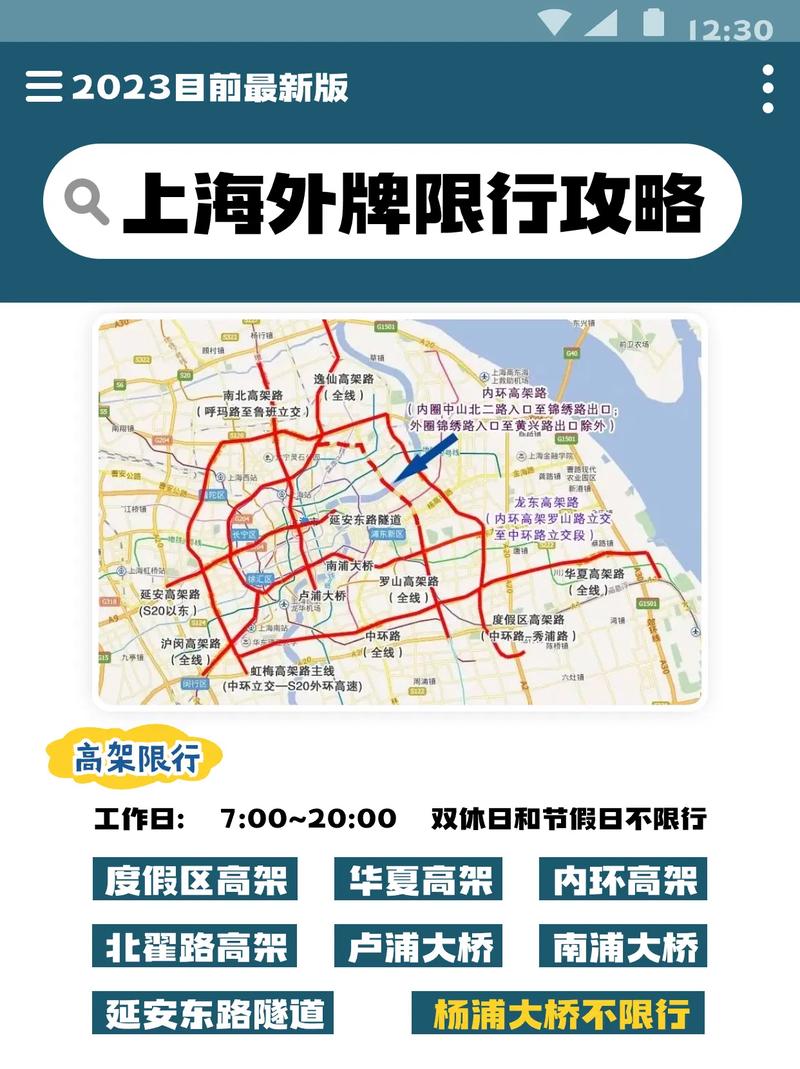 上海车辆限行，上海车辆限行吗外地车牌