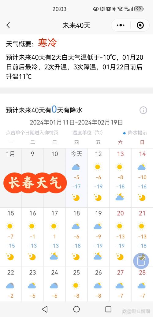 关于“吉林长春一周天气预报”你不知道的事