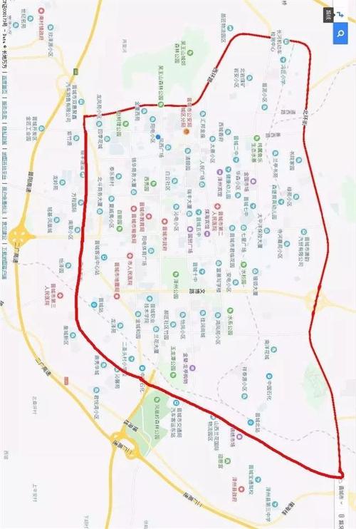 【太原限行区域图/太原限行区域图解和范围2024年】