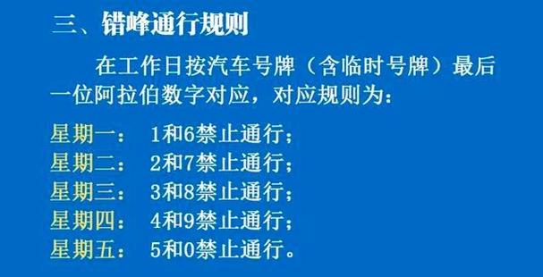 重庆限号规定/重庆限号规定怎么处罚