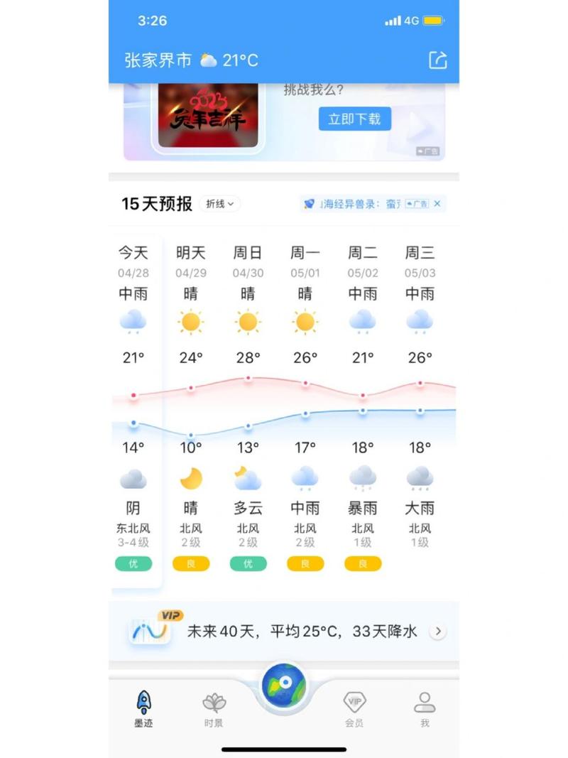 张家界天气15天查询，张家界山上冷吗